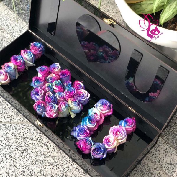 خرید باکس گل شیک و خاص برای دوست دختر